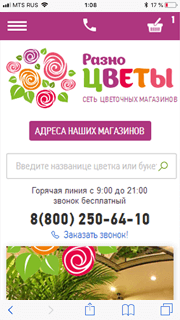 Отзыв от razno-cveti.ru